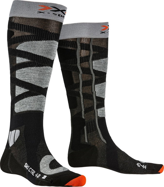 X-Socks Skisocke Control 4.0 anthrazit/grau Herren - 1 Paar