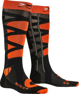 X-Socks Ski Sock Control 4.0 anthracite/orange Men - 1 Pair