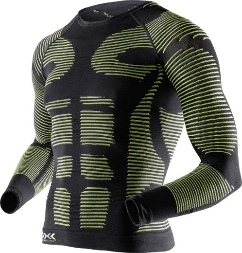 X-Bionic Precuperation Shirt Long Sleeves gelb/schwarz Herren