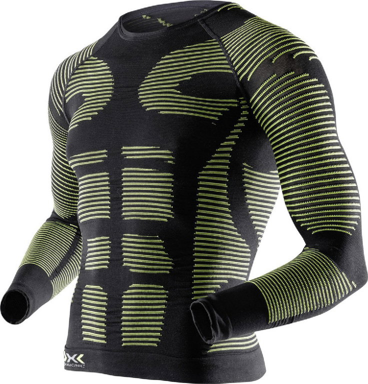 X-Bionic Precuperation Shirt Long Sleeves gelb/schwarz Herren