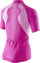 X-Bionic Bike The Trick Short Sleeve Full Zip pink Women