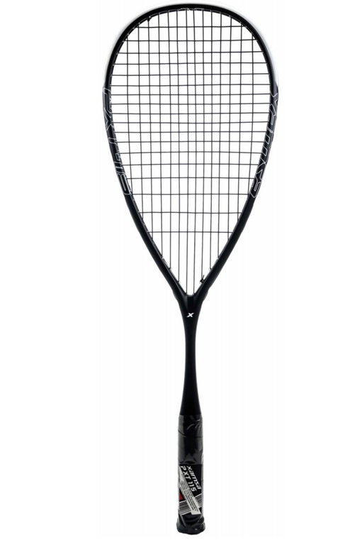 Xamsa Rakieta do Squasha PXT 115 Core 152g/z wyważeniem na głowę czarna - naciągnięta -