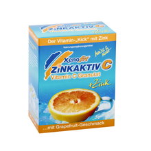 Xenofit Zinkaktiv C (Nahrungsergänzungsmittel mit Zink und Vitamin C) 10x9g Box