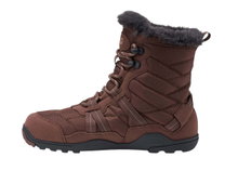 Xero Shoes Minimal-Winterstiefel Alpine Snow Boot (warm, wasserdicht, gefüttert) dunkelbraun Damen