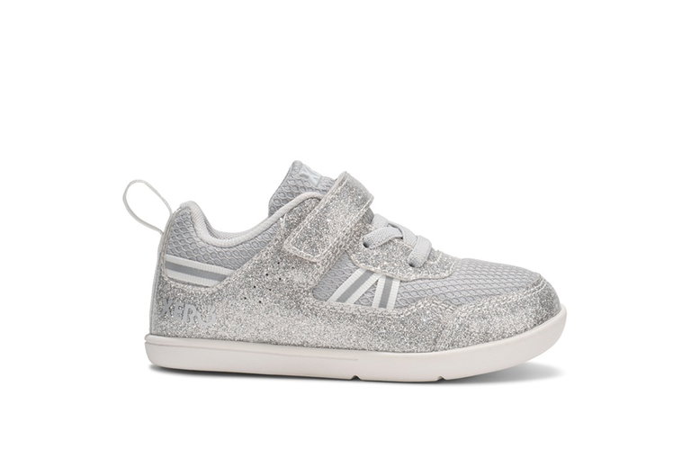 Xero Shoes Barfussschuhe Sneaker Prio Little Kids - silber/grau Kleinkinder Mädchen