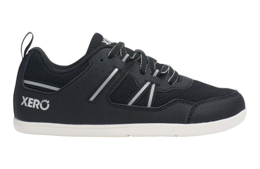 Xero Shoes Barfussschuhe Sneaker Prio Big Kids - schwarz/weiss Kinder