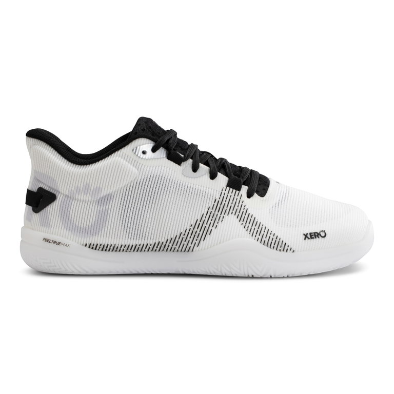 Xero Shoes Barfussschuhe X2 (Zero Drop, Minimal-Basketball) weiss/schwarz Herren