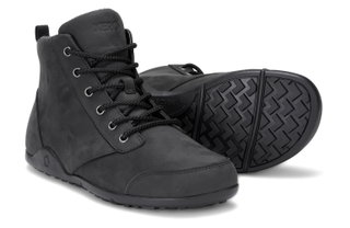 Xero Shoes Minimal Travel Shoes Denver Leather (Nubuck Leather) black men's