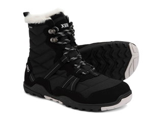 Xero Shoes Minimal Winter Boots Alpine Snow Boot (warm, waterproof, lined) black/white ladies