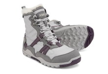 Xero Shoes Minimal-Winterstiefel Alpine Snow Boot (warm, wasserdicht, gefüttert) frostgrau/weiss Damen