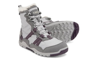 Xero Shoes Minimal Winter Boots Alpine Snow Boot (warm, waterproof, lined) frost grey/white Women