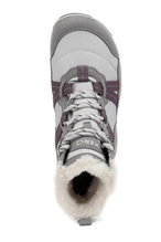 Xero Shoes Minimal-Winterstiefel Alpine Snow Boot (warm, wasserdicht, gefüttert) frostgrau/weiss Damen