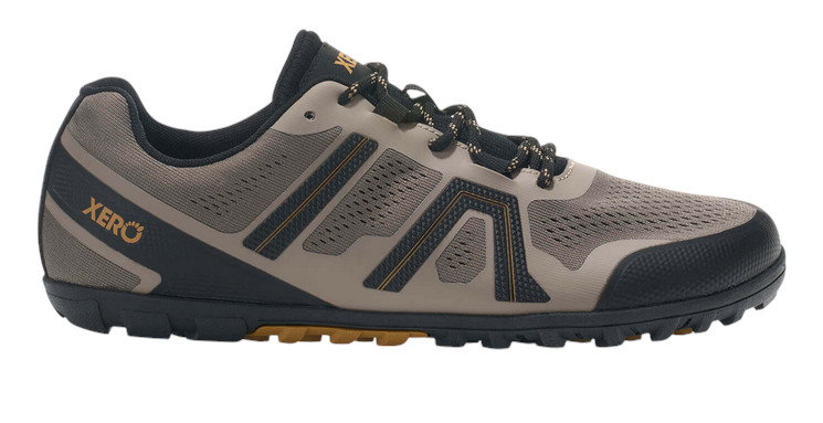 Xero Shoes Minimal Travel Shoes Mesa Trail II light brown/black men's