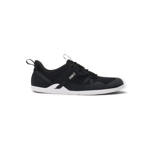 Xero Shoes Minimal-Travelschuhe Prio Coast (Barfussschuhe, breite Passform, Zero Drop) schwarz/weiss Damen