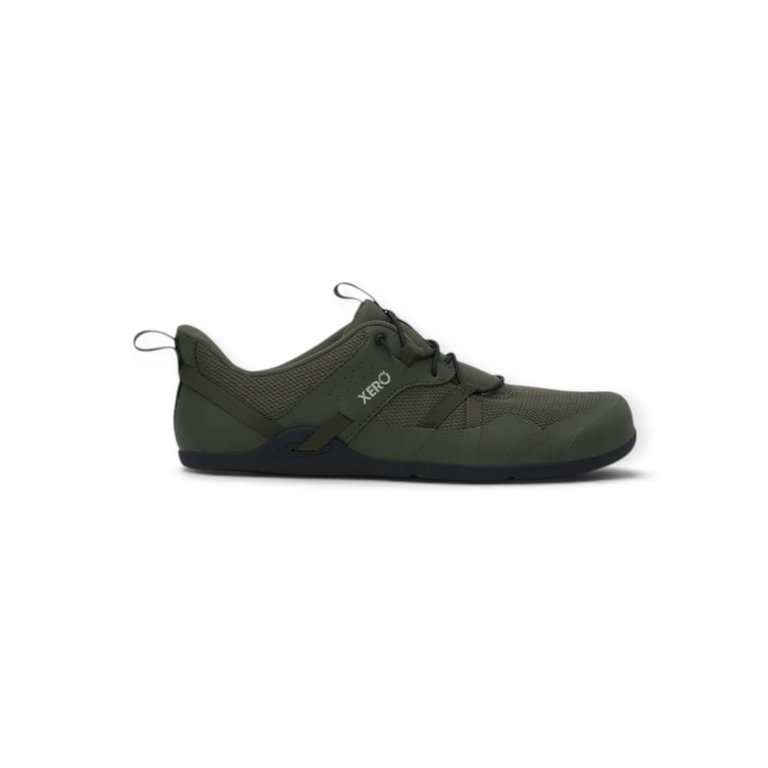 Xero Shoes Minimal-Travelschuhe Prio Coast (Barfussschuhe, breite Passform, Zero Drop) dunkelgrün Herren