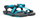 Xero Shoes Sandale Z-Trail EV asphaltgrau/blau Damen