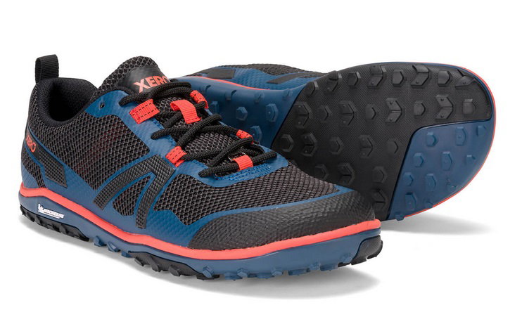 Xero Shoes Minimal-Laufschuhe Scrambler Low (Trail) - blau/schwarz Herren