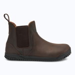 Xero Shoes Minimal-Stiefel Ridgeway Chelsea (Vollnarbenleder, leicht) dunkelbraun Herren