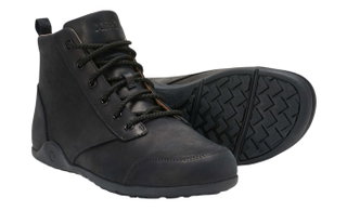 Xero Shoes Minimal Travel Shoes Denver Leather (Nubuck Leather) 2024 Leather Lined Black Men's