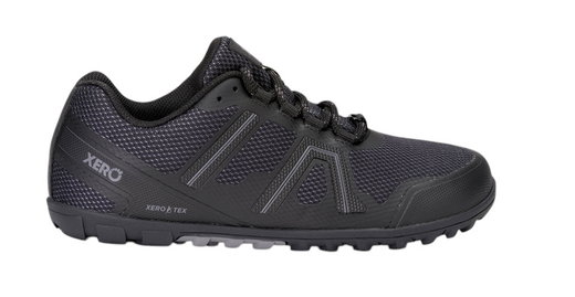 Xero Shoes Minimalne buty podróżne Mesa Trail WP (wodoodporne) czarne damskie