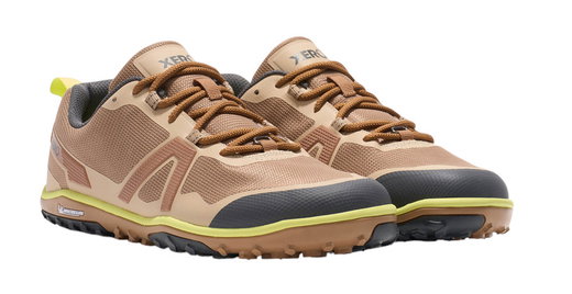 Xero Shoes Minimal Running Shoes Scrambler Low EV (Trail) brown Men's