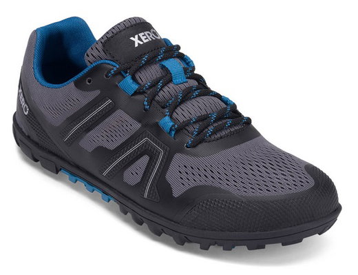 Xero Shoes Minimal-Travelschuhe Mesa Trail II darkgrau/sapphireblau Damen
