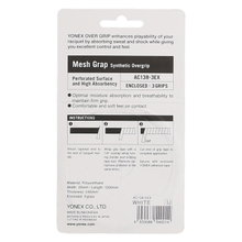 Yonex Overgrip Mesh Grap 0.65mm biały 3 szt.