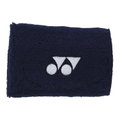Yonex Schweissband Handgelenk Yonex Logo Mitte 10x8cm dunkel navyblau 1er