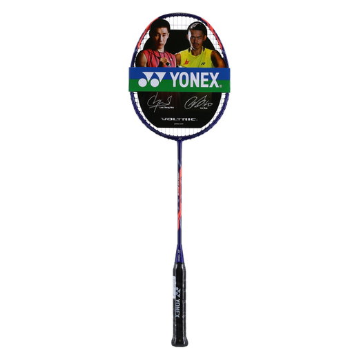 Yonex Badmintonschläger Voltric Ace (kopflastig, flexibel) royalblau - besaitet -