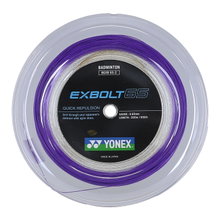 Yonex Badmintonsaite Exbolt 65 (Kontrolle) violett 200m Rolle