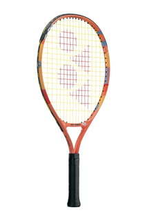 Yonex Junior Tennis Racket JR 21in (4-7 years) 2025 coral red/orange - pre-strung -