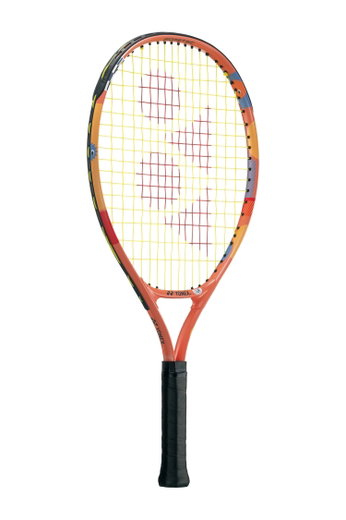 Yonex Kinder-Tennisschläger Junior JR 21in (4-7 Jahre) 2025 korallrot/orange - besaitet -