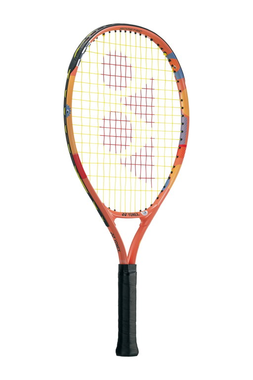 Yonex Kinder-Tennisschläger Junior JR 21in (4-7 Jahre) 2025 korallrot/orange - besaitet -