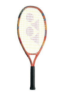 Yonex Junior Tennis Racket JR 23in (6-9 years) 2025 coral red/orange - strung -