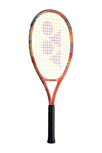 Yonex Kinder-Tennisschläger Junior JR 25in (9-12 Jahre) 2025 korallrot/orange - besaitet -