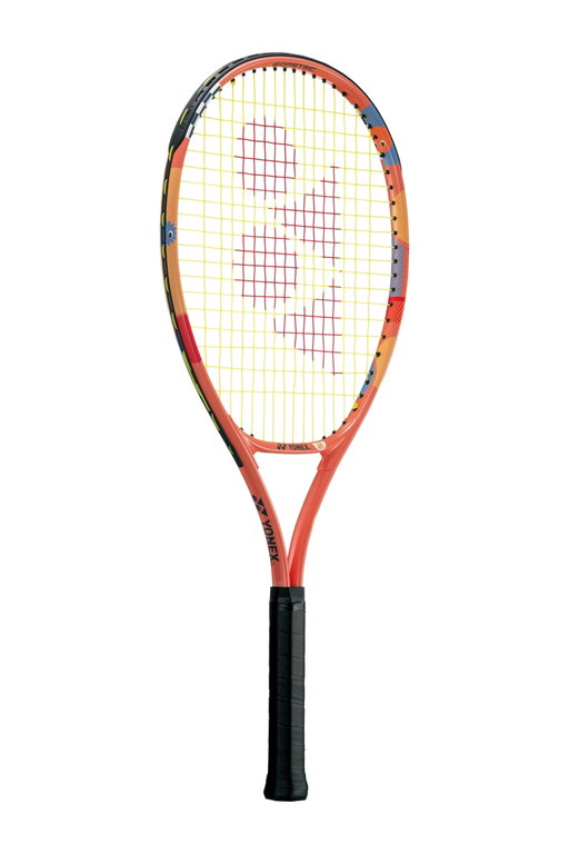Yonex Kinder-Tennisschläger Junior JR 25in (9-12 Jahre) 2025 korallrot/orange - besaitet -