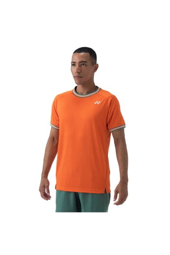 Yonex Tennis-Tshirt Crew Neck French Open (Roland Garros) 2024 orange Herren