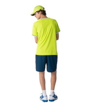 Yonex Tennis T-shirt Crew Neck Australian Open 10704 (100% Polyester) 2026 fresh lime green Men's