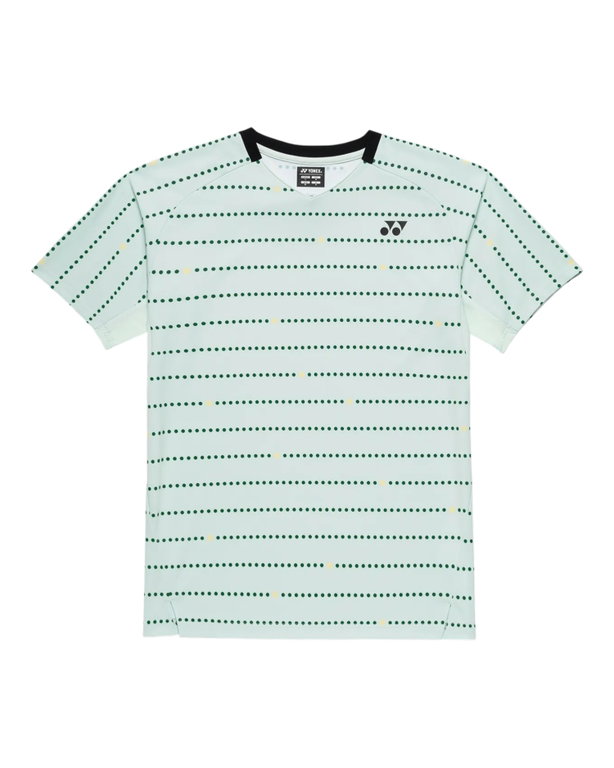 Yonex Sports T-shirt Crew Neck Tennis Year-Round (100% Polyester) 2026 Ice Blue Men's