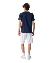 Yonex Sports T-shirt Crew Neck Practice 10726 (100% Polyester) 2026 navy blue Men's