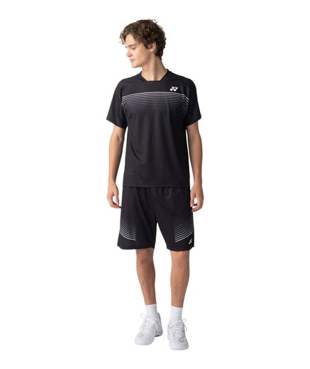 Yonex Sport-Tshirt Practice 10727 (100% Polyester) 2026 schwarz Herren