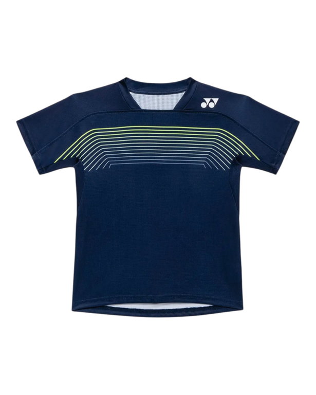 Yonex Sport-Tshirt Club Practice 10727J (100% Polyester) 2026 navyblau Jungen