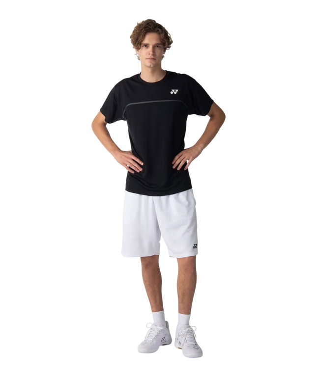 Yonex Sport-Tshirt Crew Neck Practice 10728 (100% Polyester) 2026 schwarz Herren