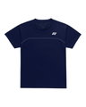 Yonex Sport-Tshirt Club Practice 10728J (100% Polyester) 2026 navyblau Jungen