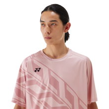 Yonex Sport T-shirt Practice (100% Polyester) 2025 smoke pink Men's
