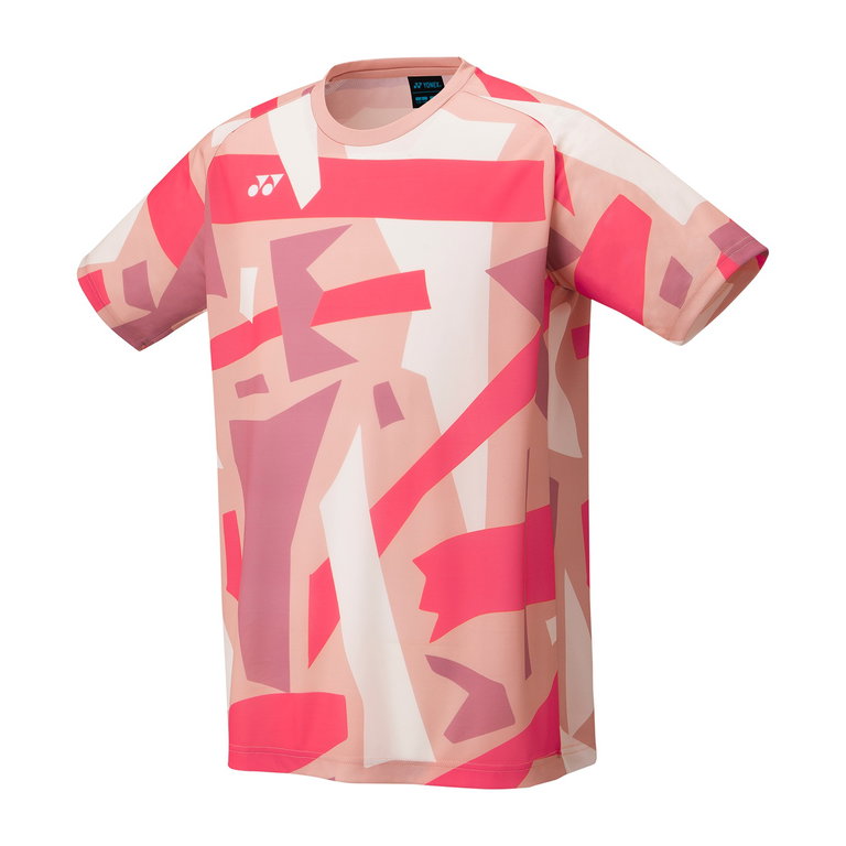 Yonex Sport-Tshirt Practice Graphic 16743 (100% Polyester) 2025 smoke pink Herren