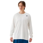Yonex Tennis-Langarmshirt Practice 2025 weiss Herren