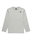 Yonex Tennis-Langarmshirt Practice (100% Polyester) 2026 silbergrau Herren