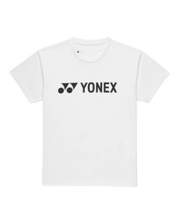 Yonex Sport T-shirt Practice Logo 16856J (100% Polyester) 2026 white boys