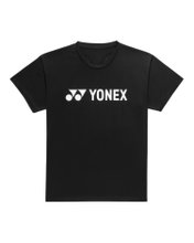 Yonex Sport-Tshirt Practice Logo 16856J (100% Polyester) 2026 schwarz Jungen
